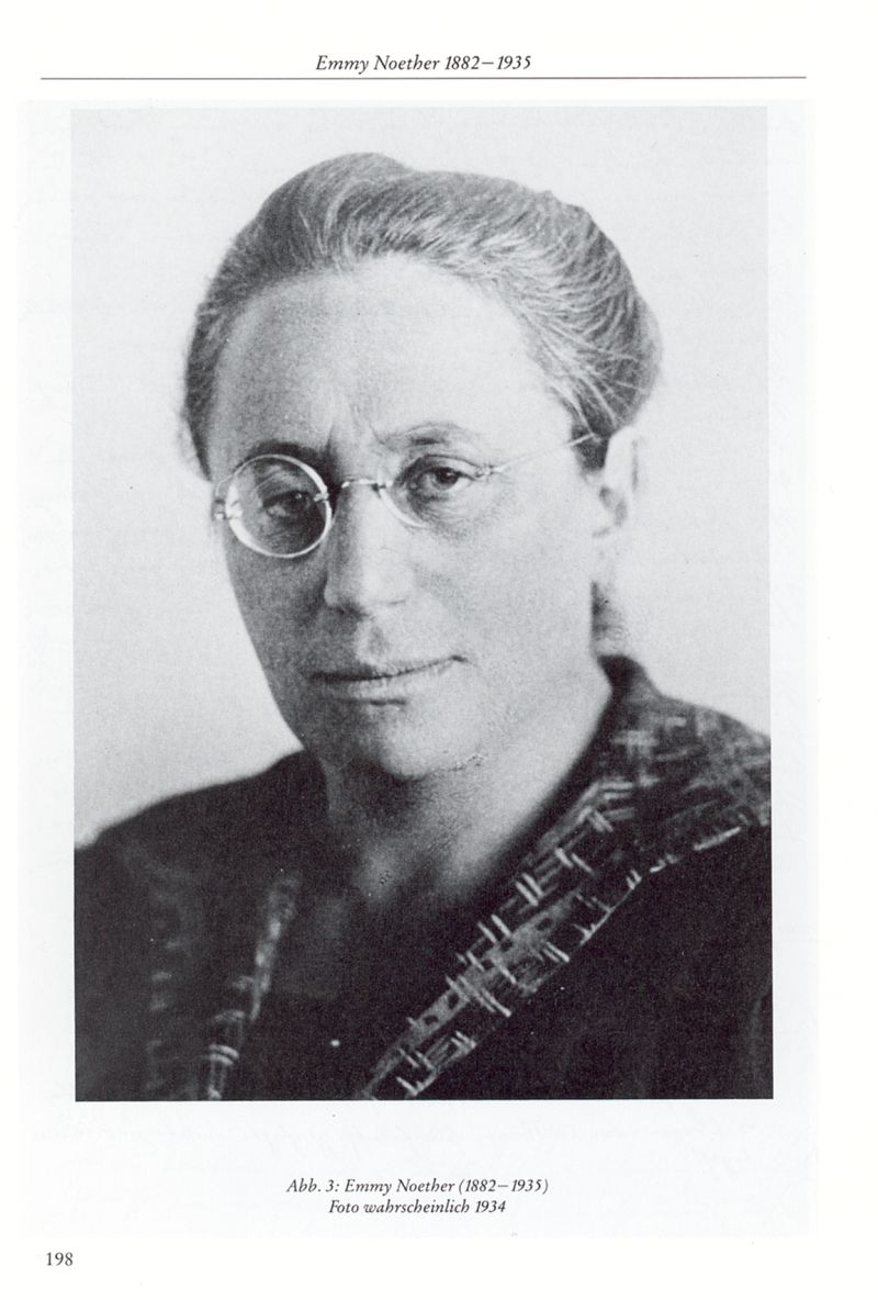 Dr. Cordula Tollmien Grundlegende Veröffentlichung über Emmy Noether 1990 ...